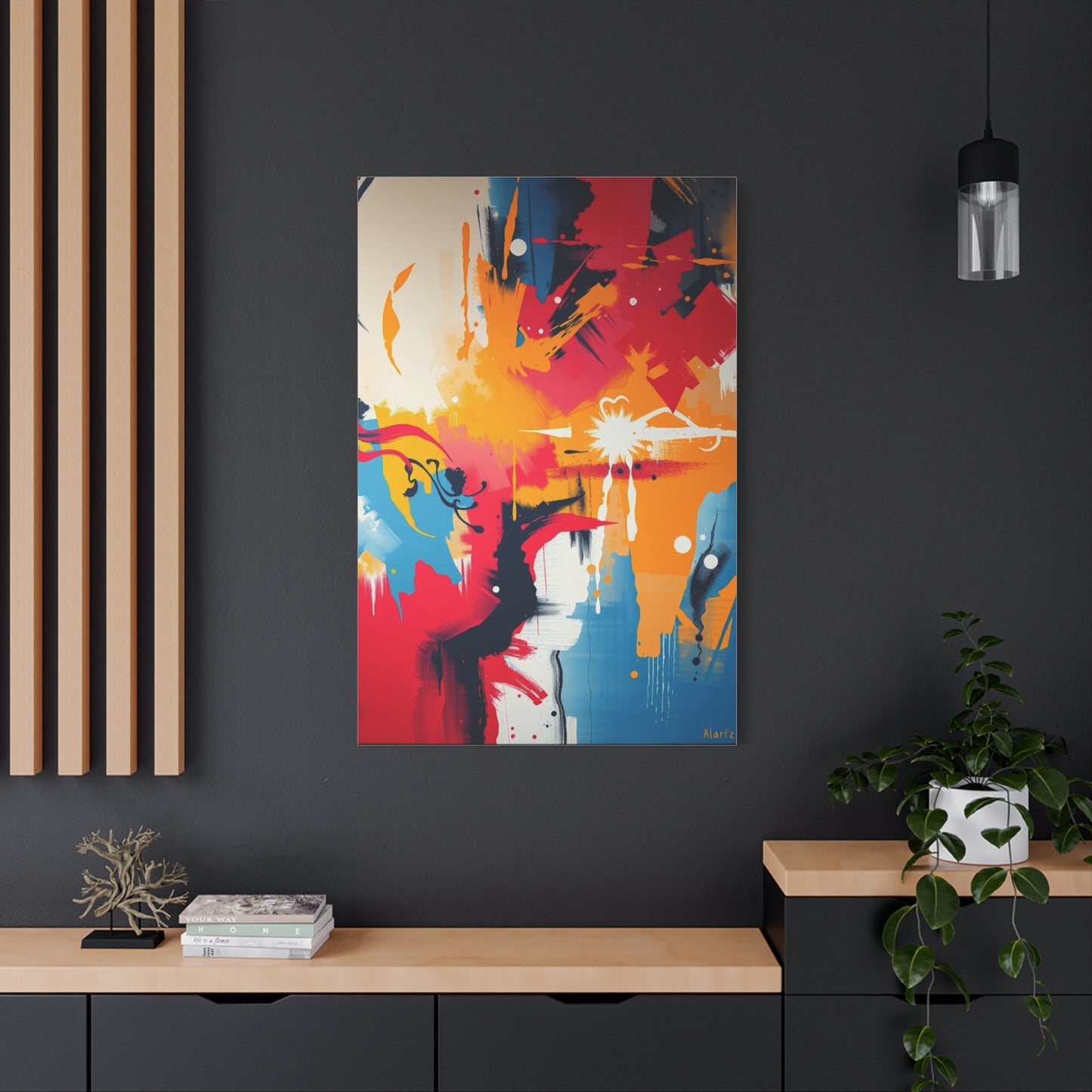 Grandiose Abstraction Canvas