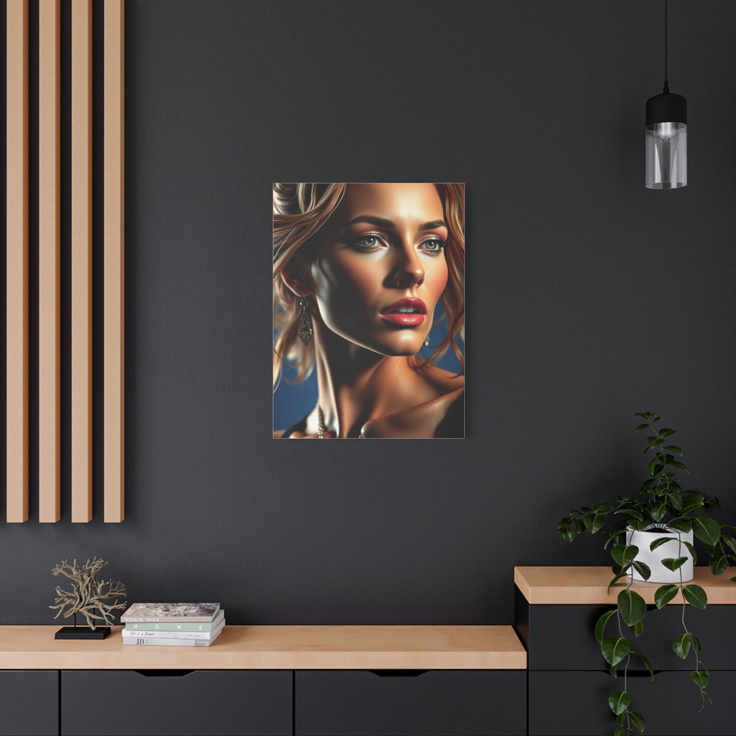Refined Moss Expression Wall Art & Canvas Print