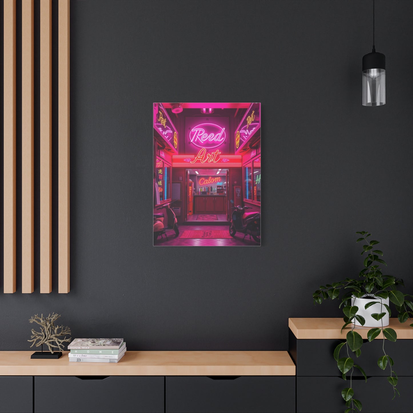 Retro Grandeur Canvas Wall Art & Canvas Print