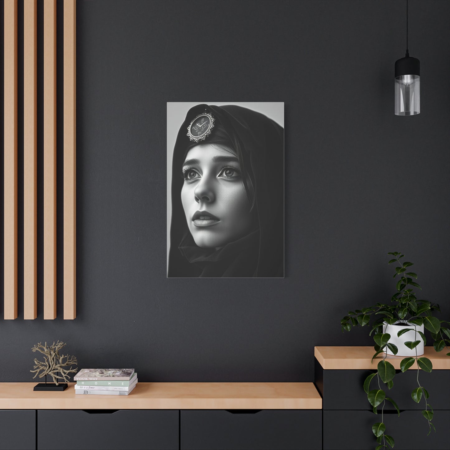 Ebony Light Symphony Wall Art & Canvas Print