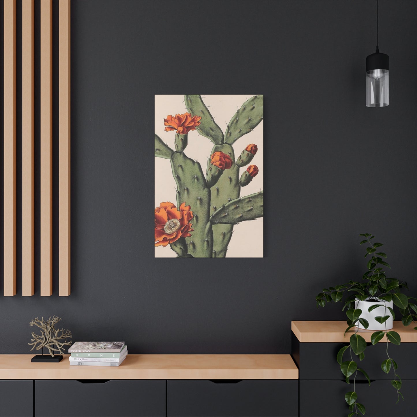 Abstract Arizona Flower Cactus Wall Art & Canvas Prints