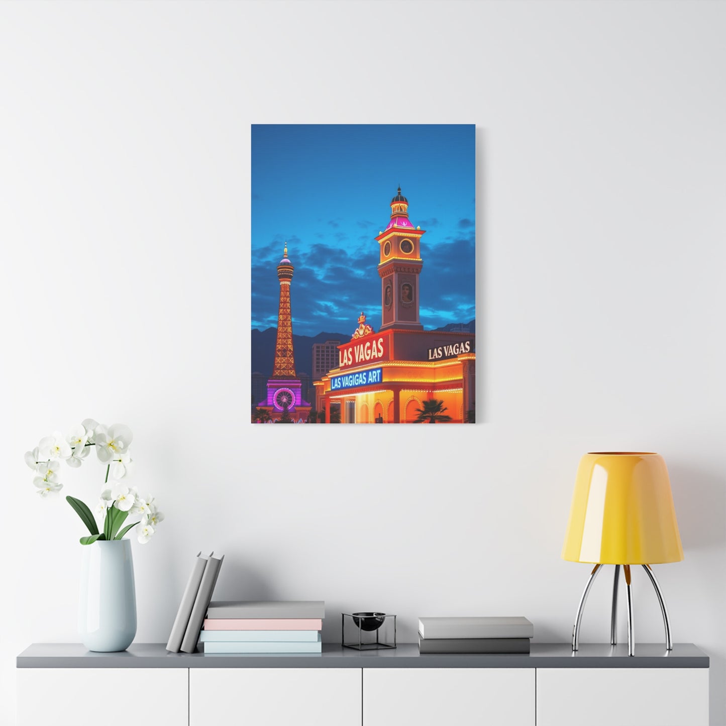 Las Vagas Art Canvas Art 3 Wall Art & Canvas Print