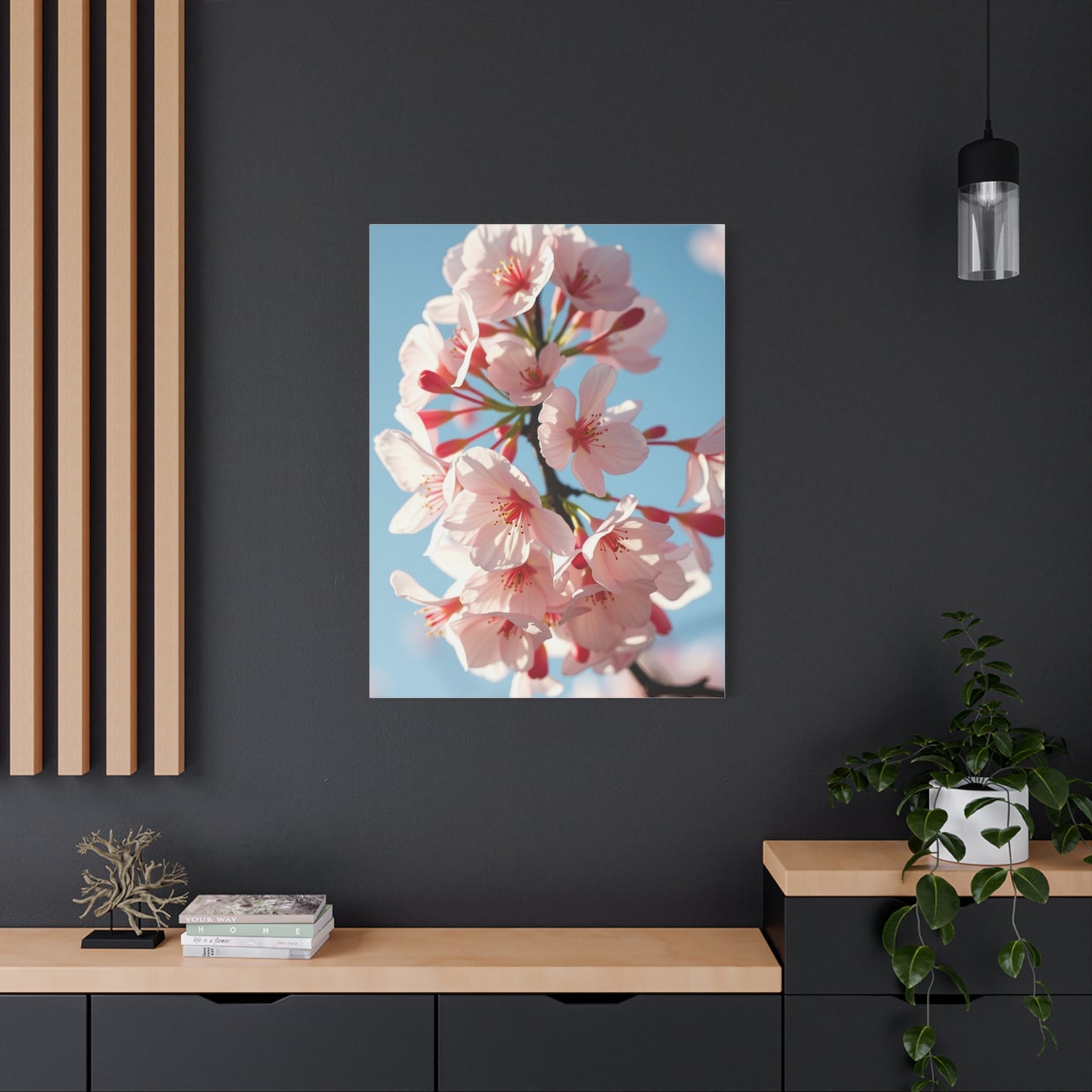 Sakura Elegance Canvas Wall Art & Canvas Print