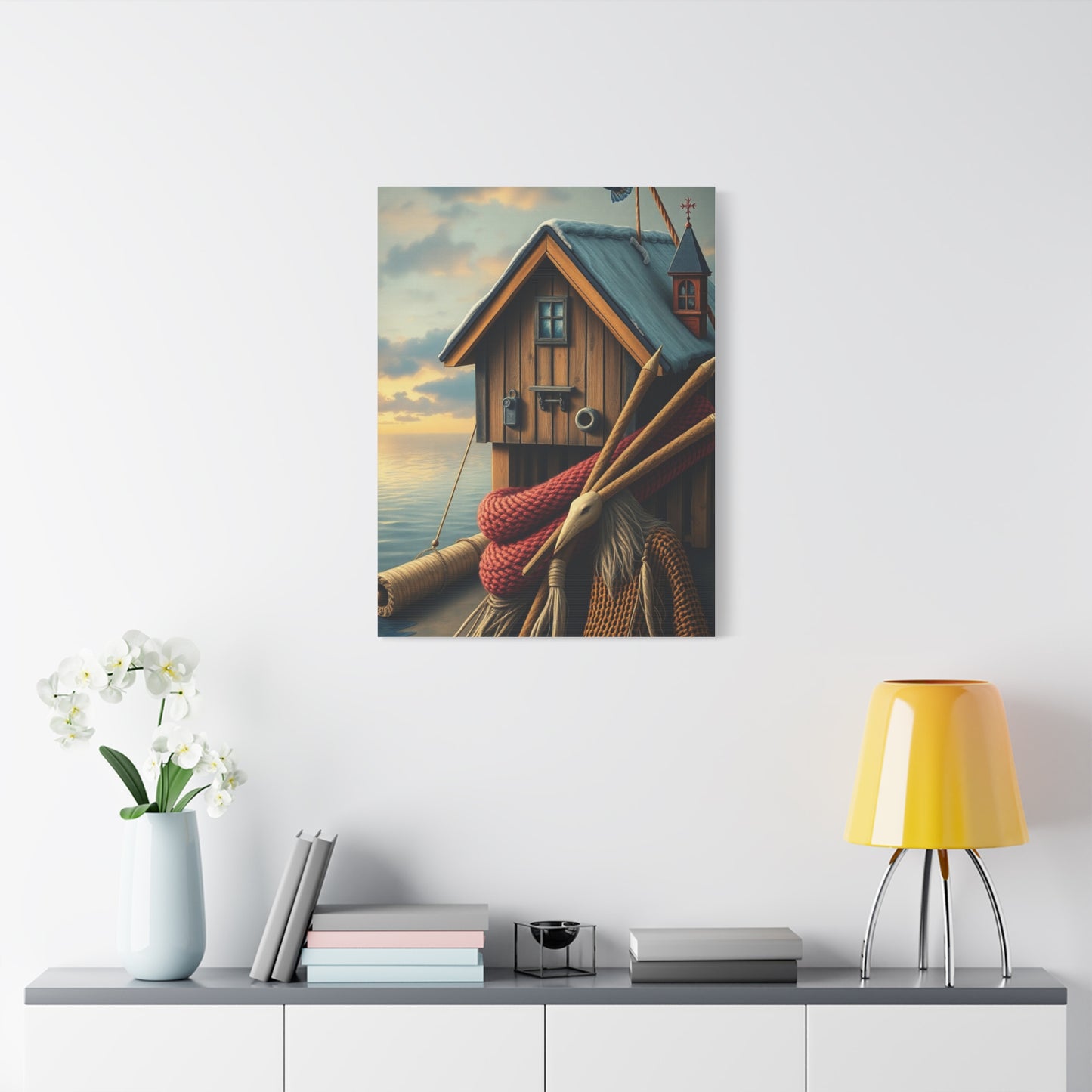 Fjord Serenity Masterpiece Wall Art & Canvas Print