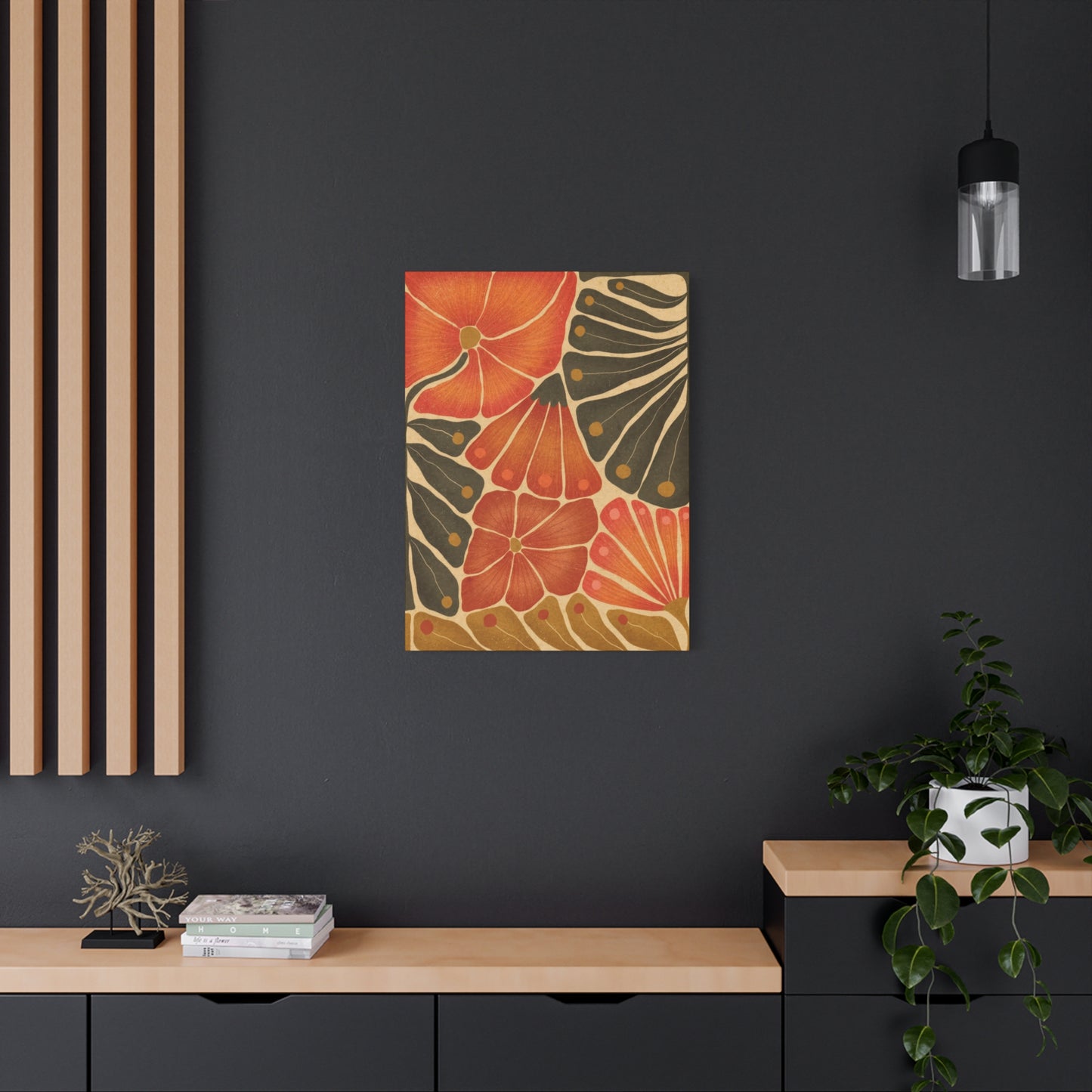 Flower Abstract Colorful Wall Art & Canvas Prints