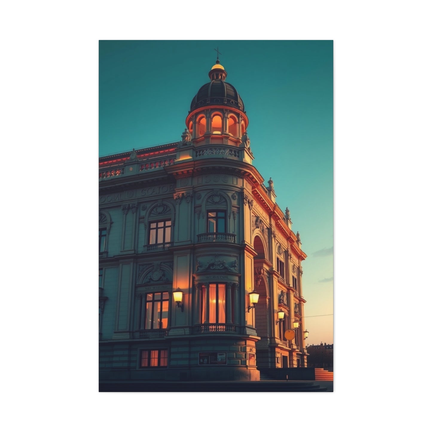 Geometric Grandeur Canvas Wall Art & Canvas Print