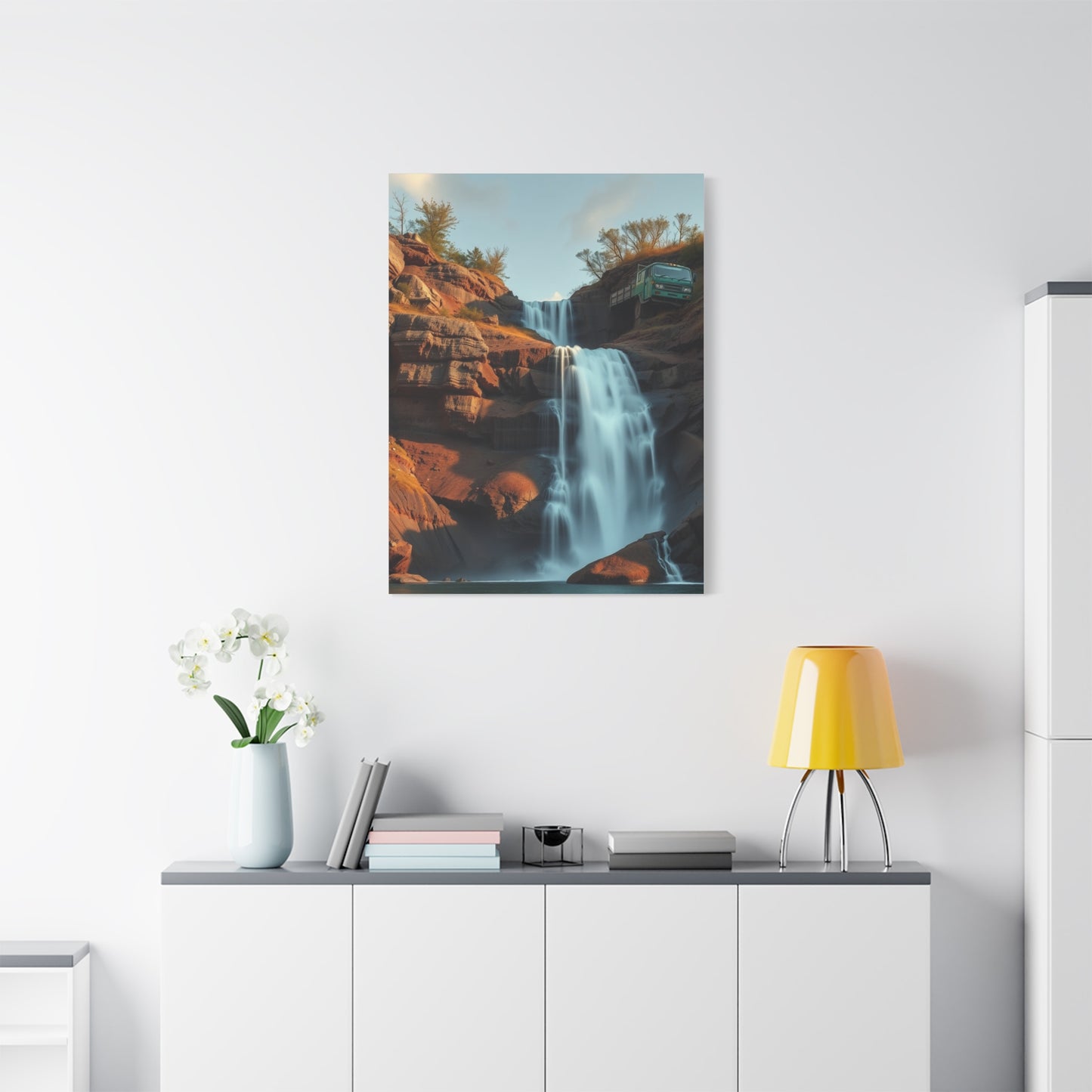 Refined Torrent Aesthetic Wall Art & Canvas Print