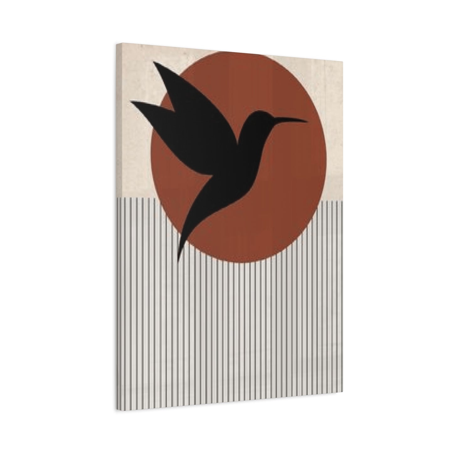 Humming Bird Silhoette Wall Art & Canvas Prints