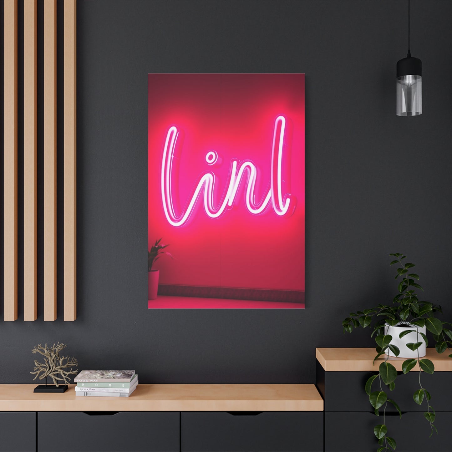 Pink Majesty Art Statement Wall Art & Canvas Print