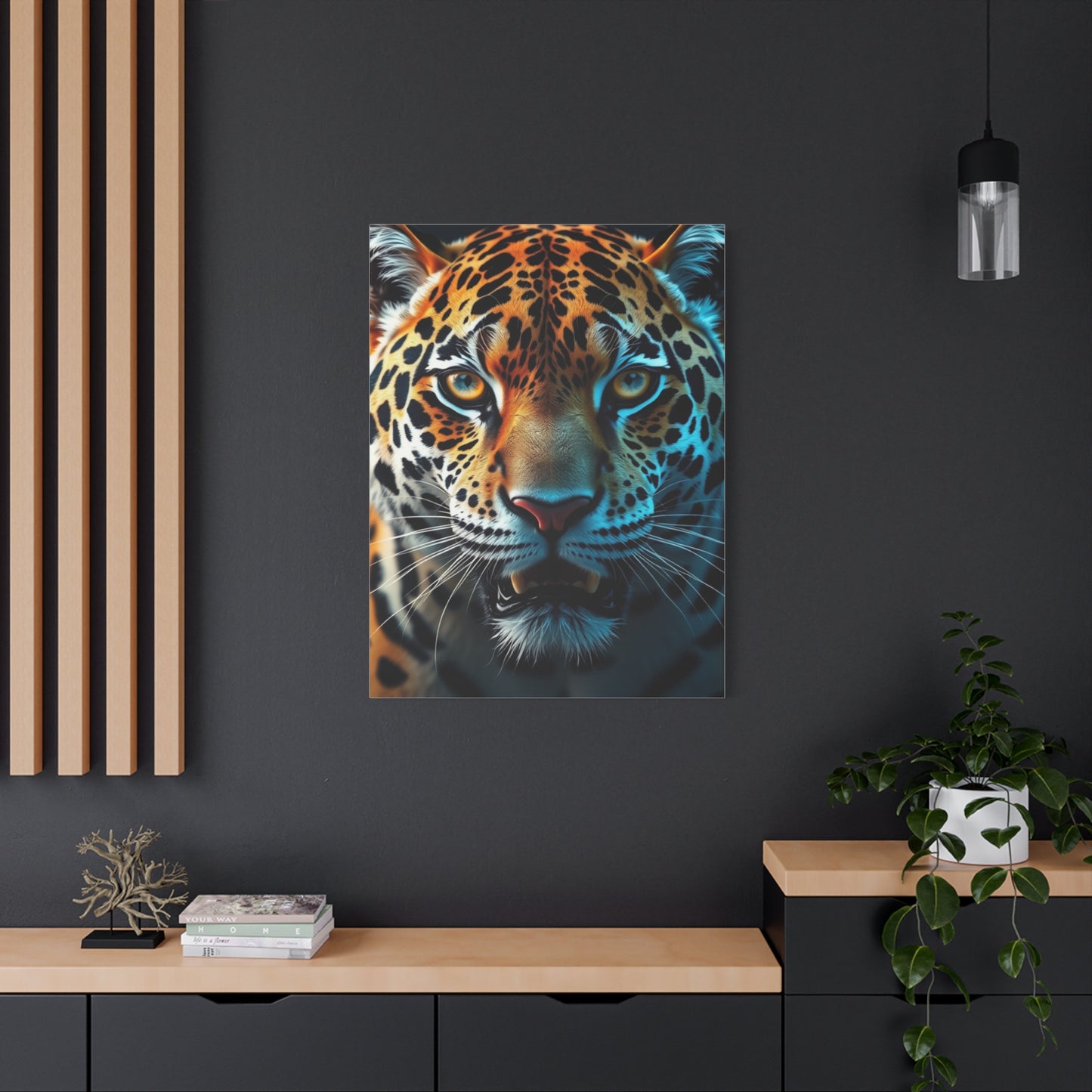 Regal Feline Elegance Art wall art & canvas print