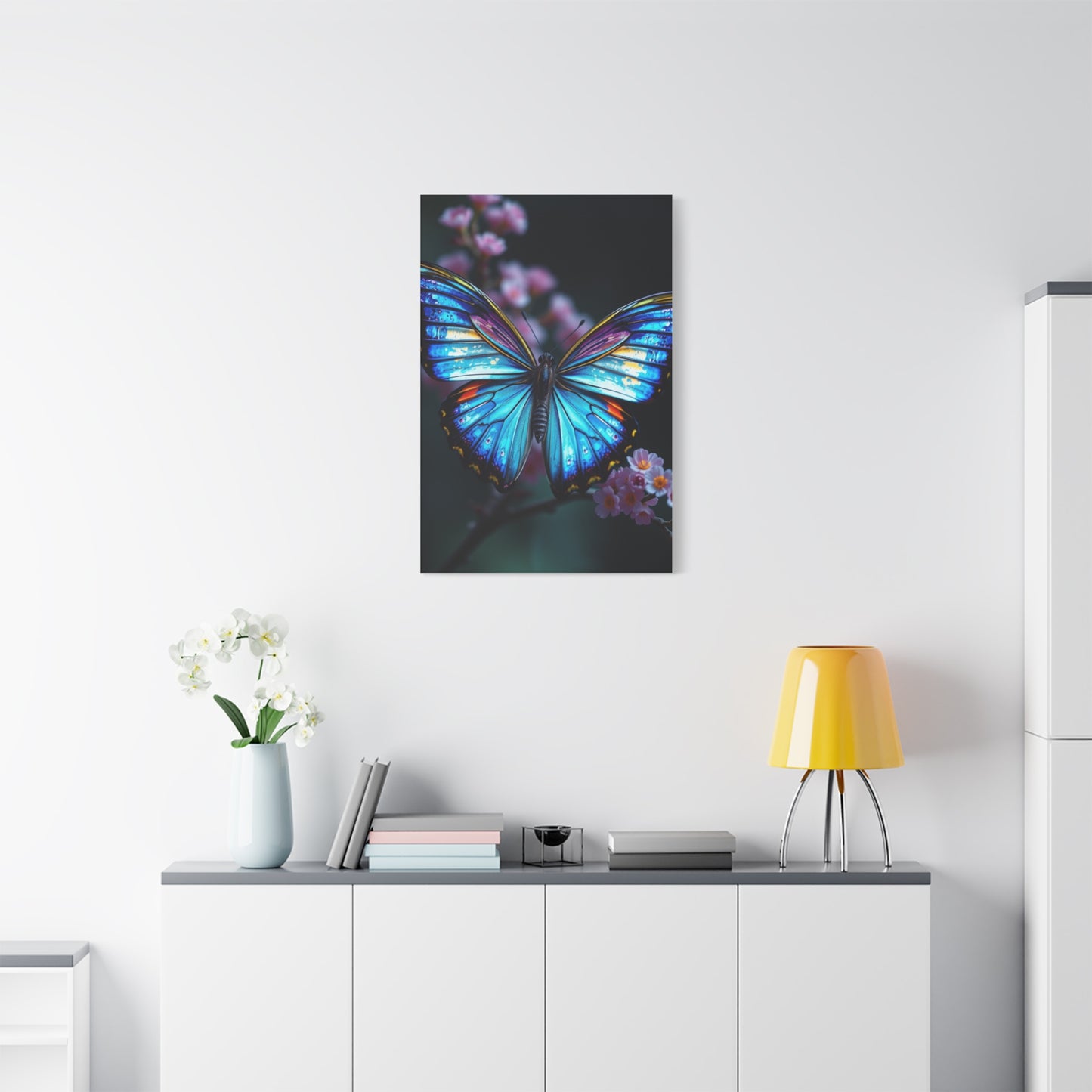 Opulent Lepidopteran Elegance Wall Art & Canvas Print