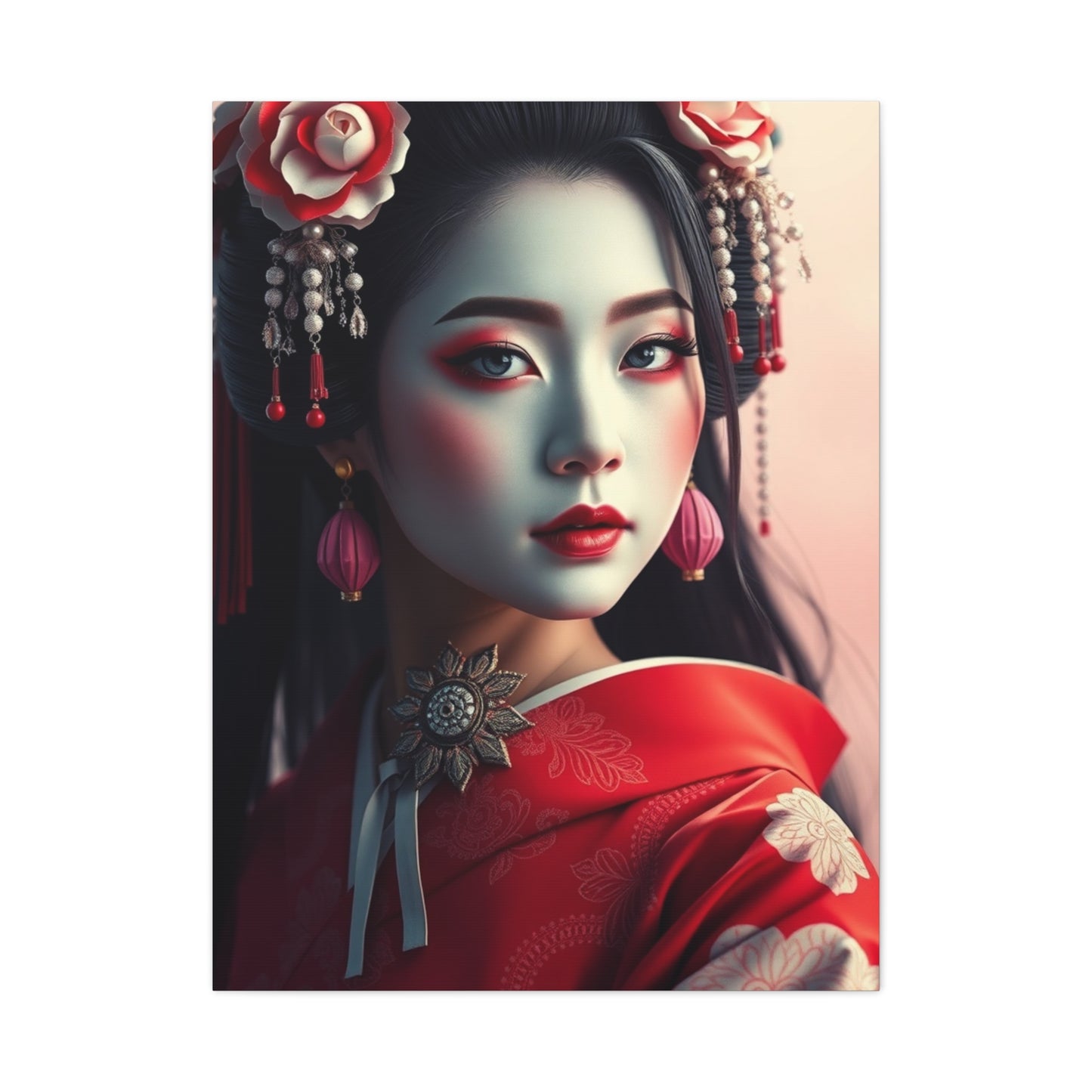 Geisha Art Canvas Art 5 Wall Art & Canvas Print