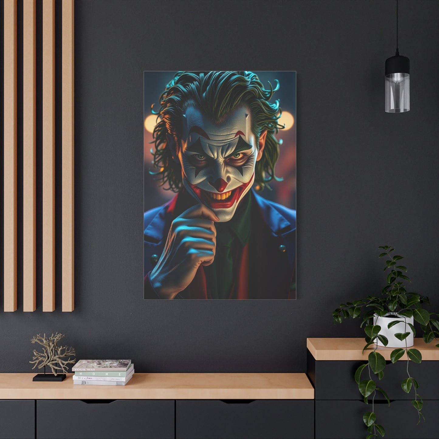 The Joker Art Canvas Art 5 Wall Art & Canvas Print