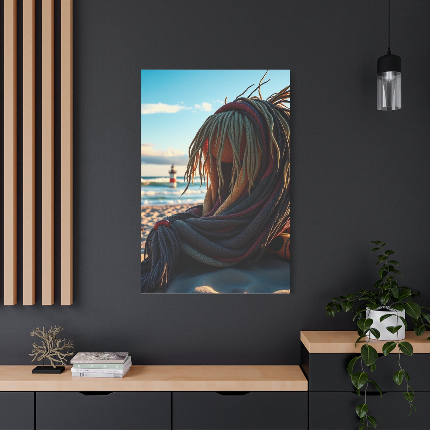Azure Horizon Canvas Wall Art & Canvas Print