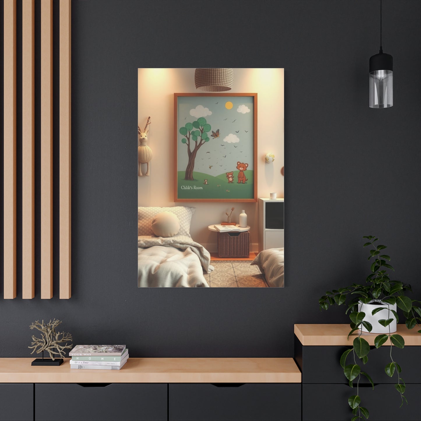 Whimsical Childhood Wall Art Wall Art & Canvas Print