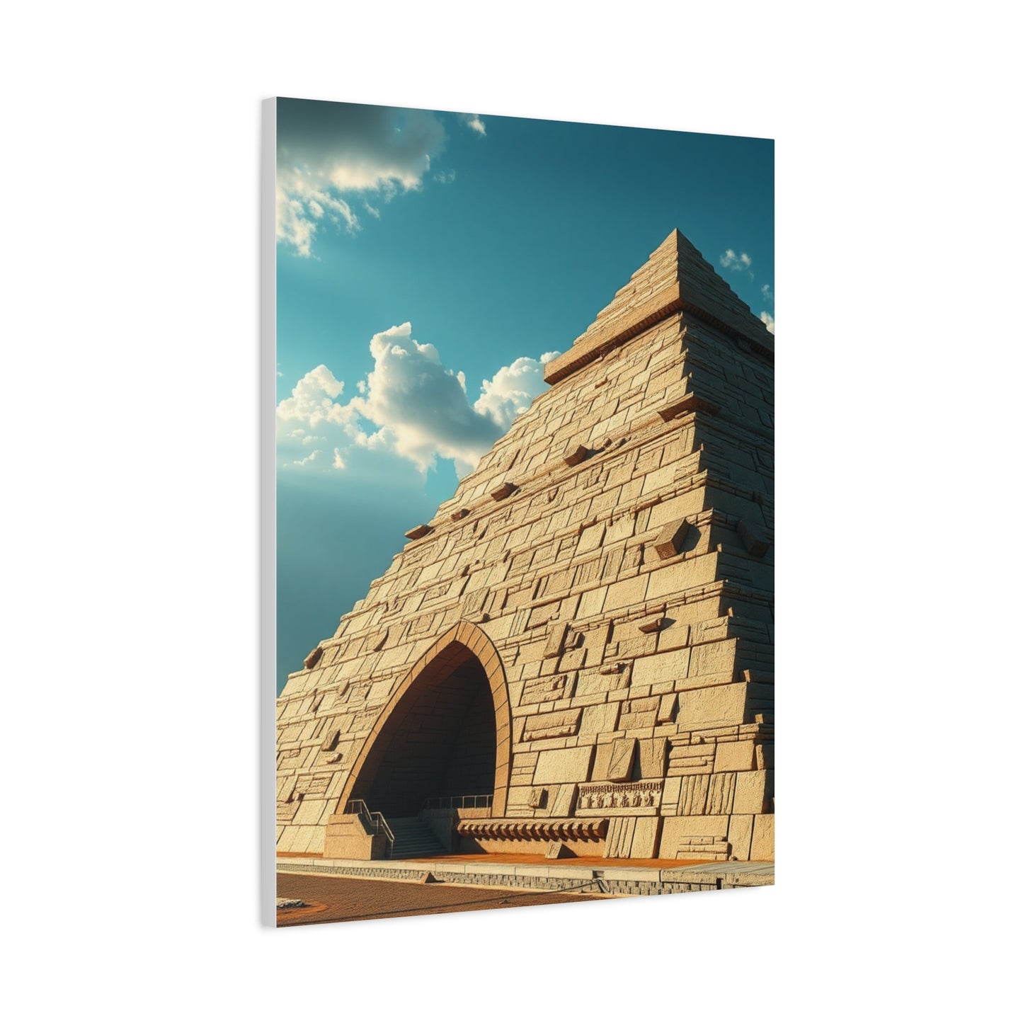 Pyramid Art Canvas Art 5 Wall Art & Canvas Print