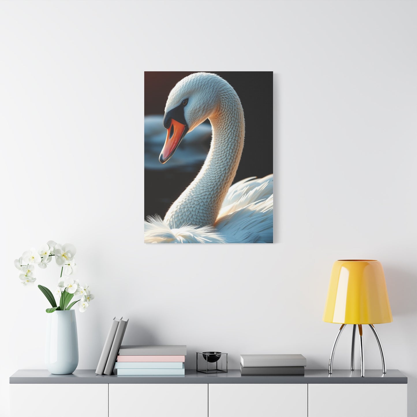 Swan Art Canvas Art 10 Wall Art & Canvas Print