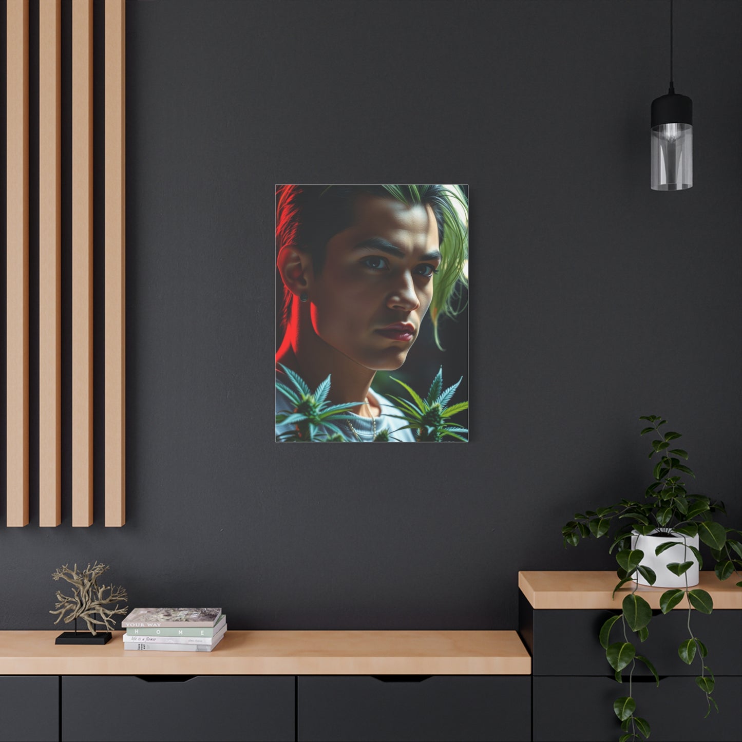 Green Symphony Canvas Wall Art & Canvas Print