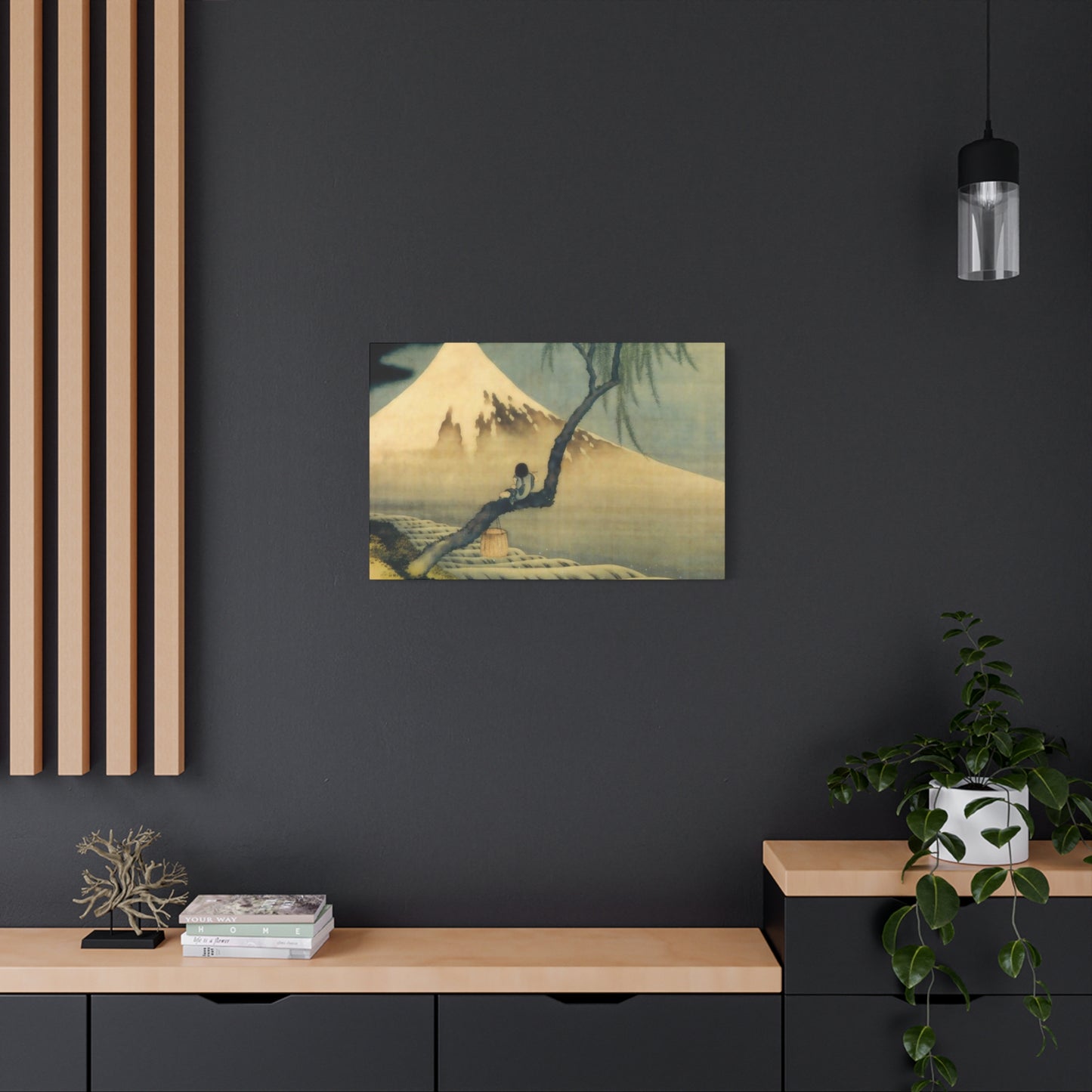 Katsushika Hokusai Boy On Mount Fuji Wall Art & Canvas Prints