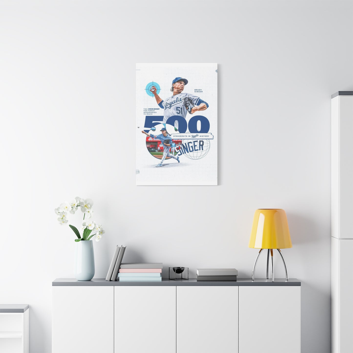 Brady Singer Poster Wall Art & Canvas Prints