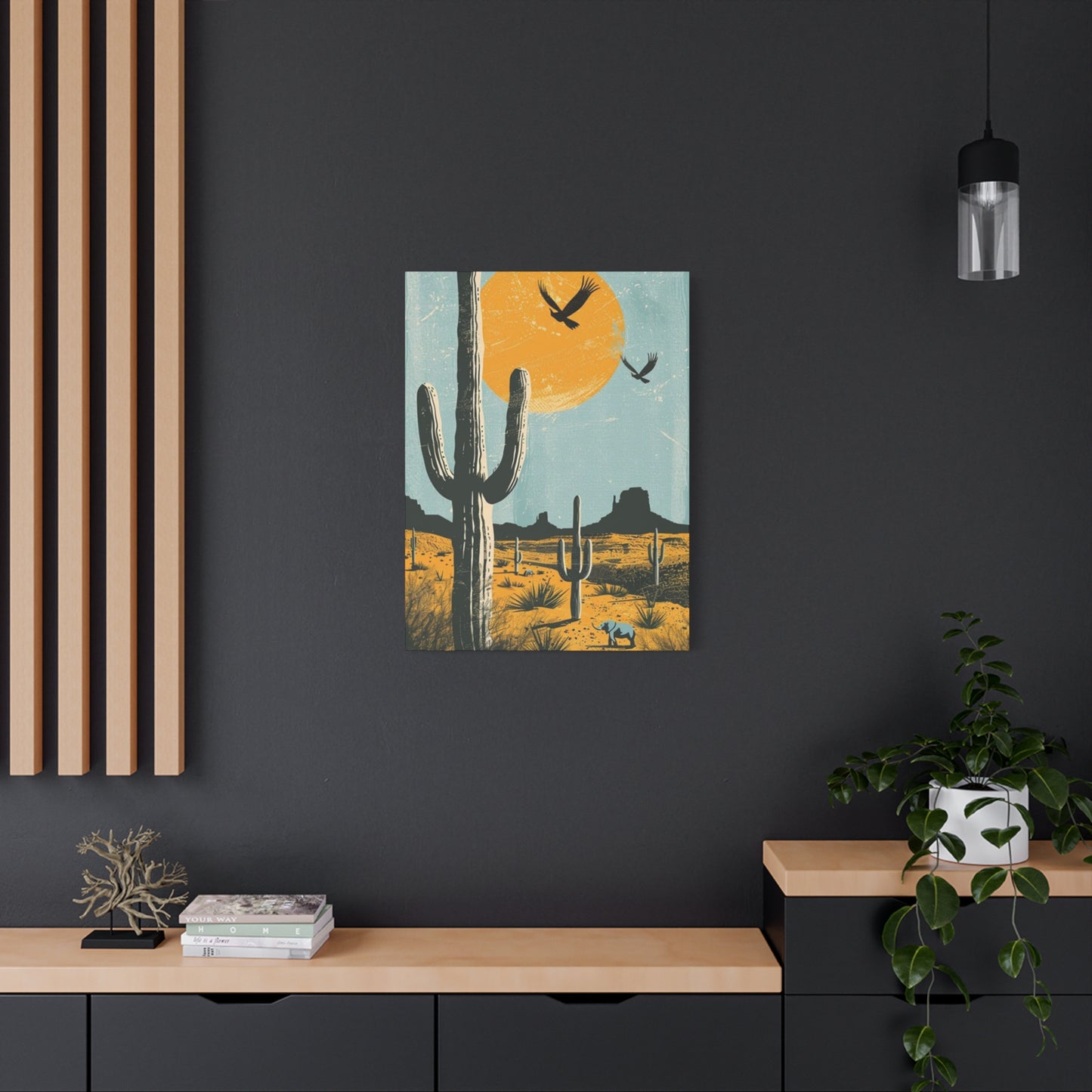 Huge Cactus In Arizona Wall Art & Canvas Prints