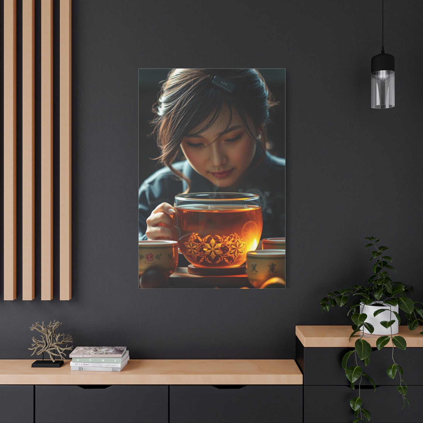 Tea Art Supreme Canvas Wall Art & Canvas Print