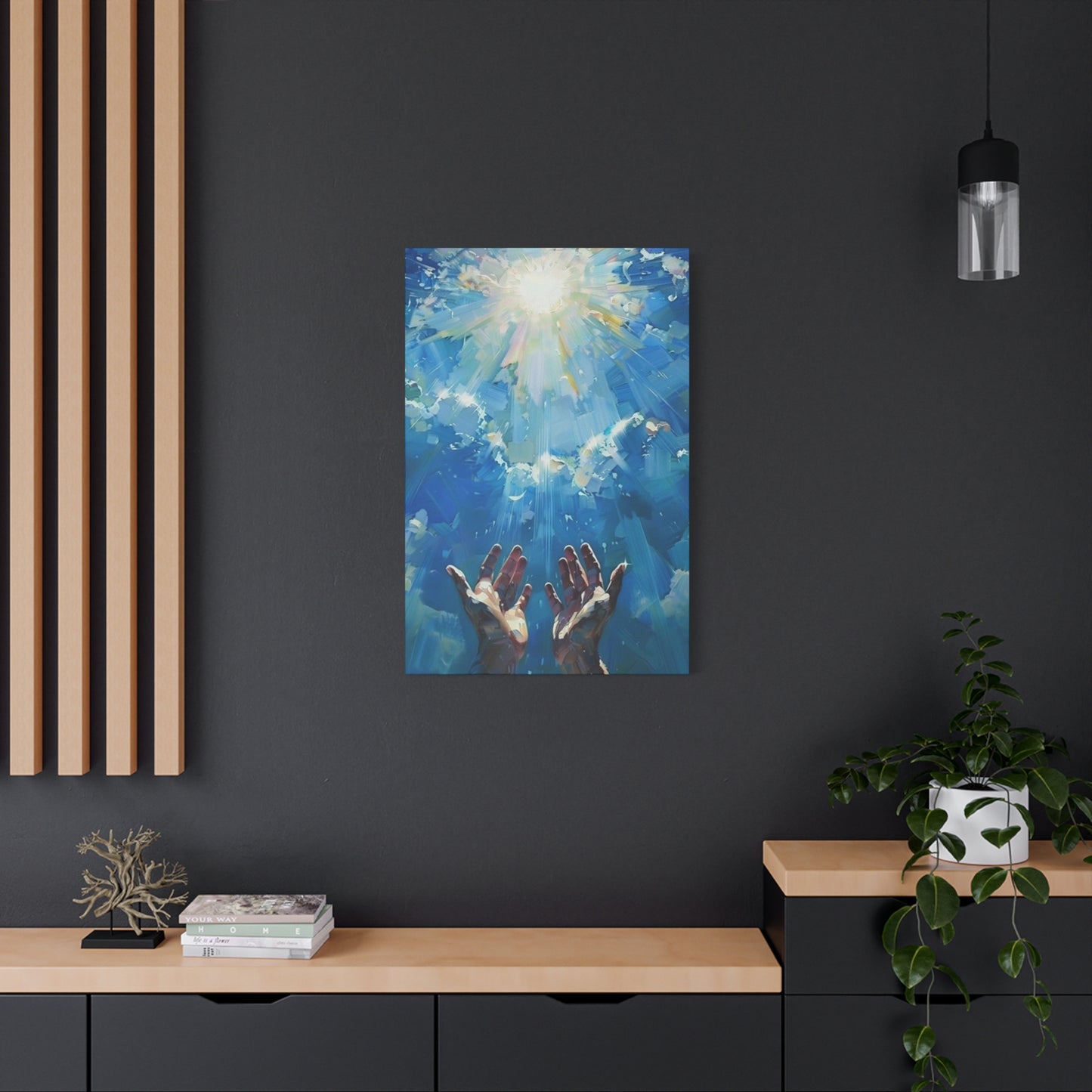 God Light Hope Wall Art & Canvas Prints