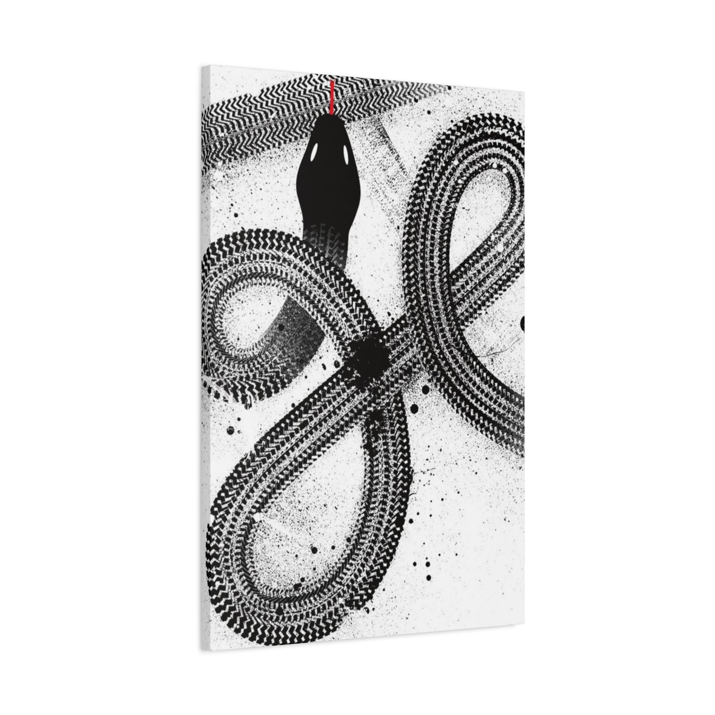 Black & White Snake Wall Art & Canvas Prints