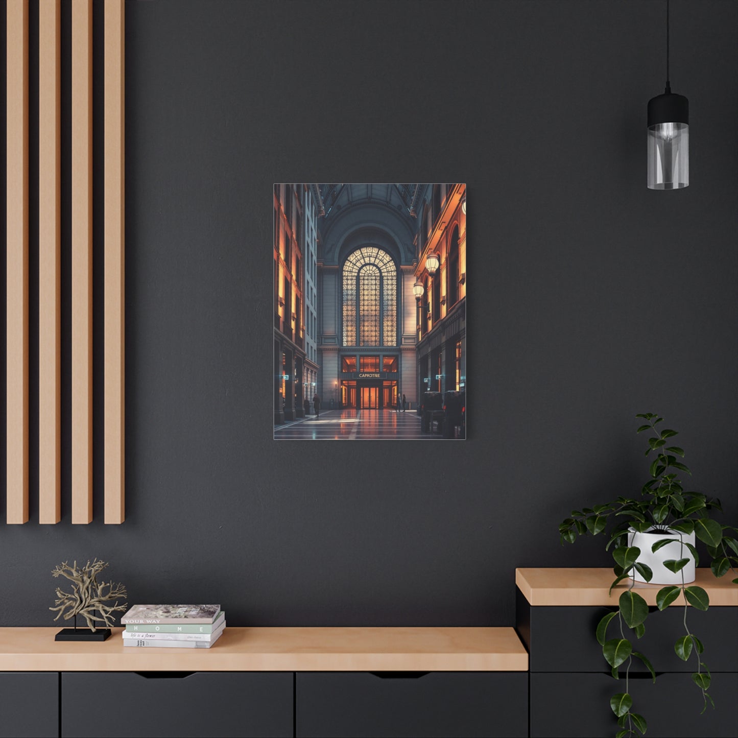 Architectural Symphony Canvas Wall Art & Canvas Print