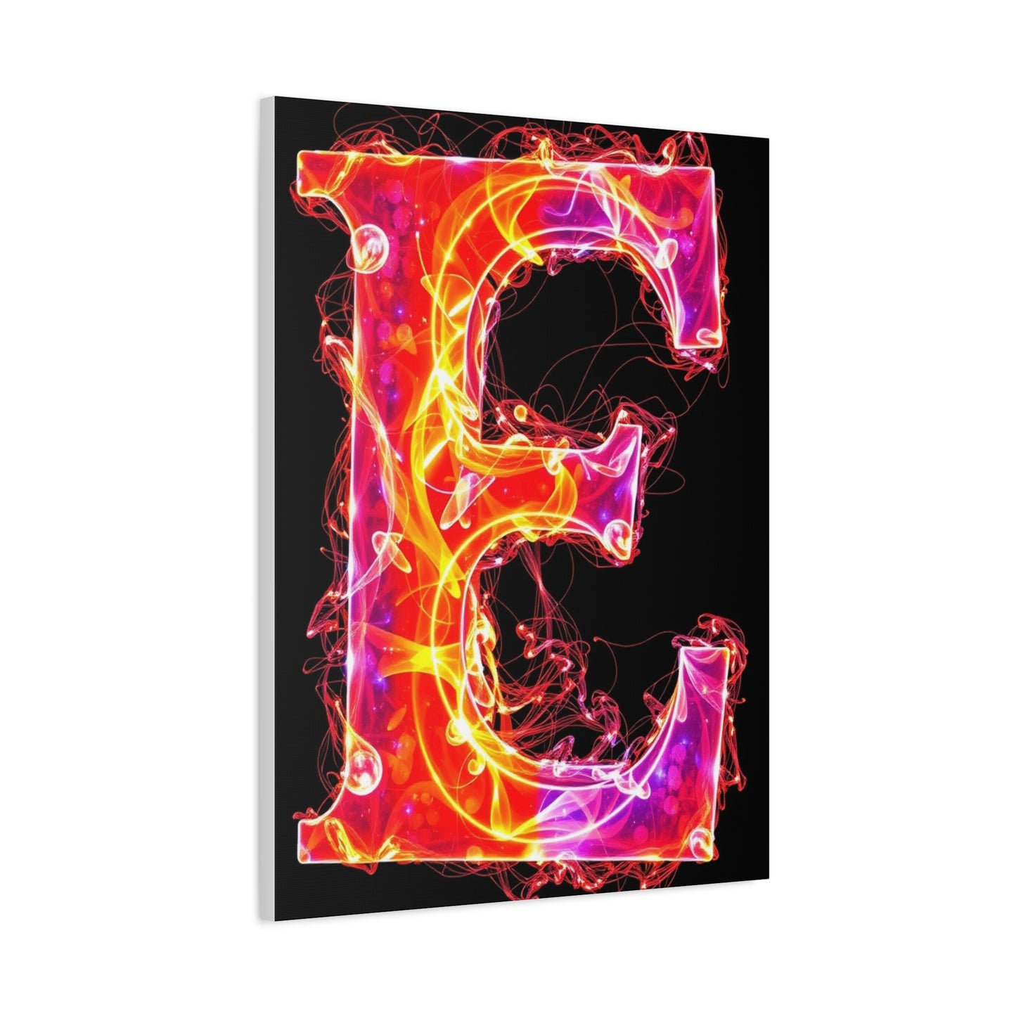 The Letter E - Art Canvas Art 2 Wall Art & Canvas Print