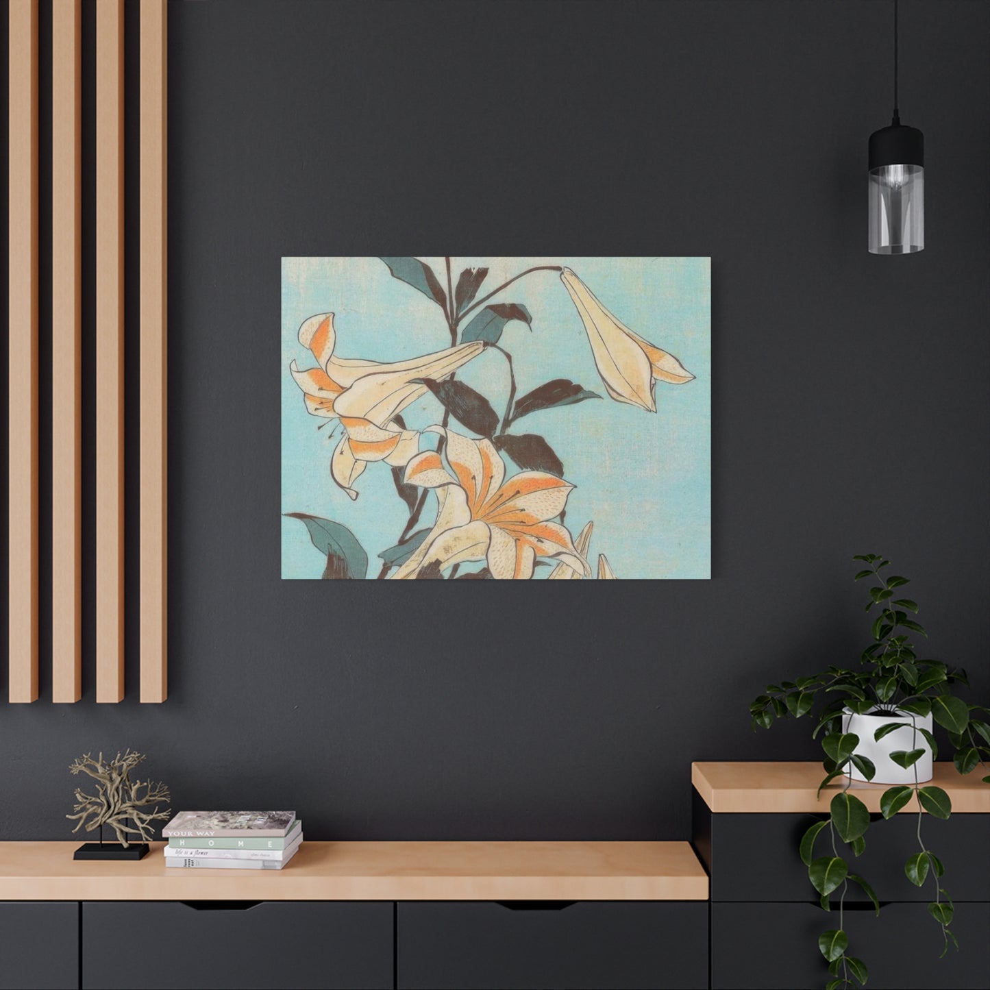 Katsushika Hokusai Ai Lilies Wall Art & Canvas Prints