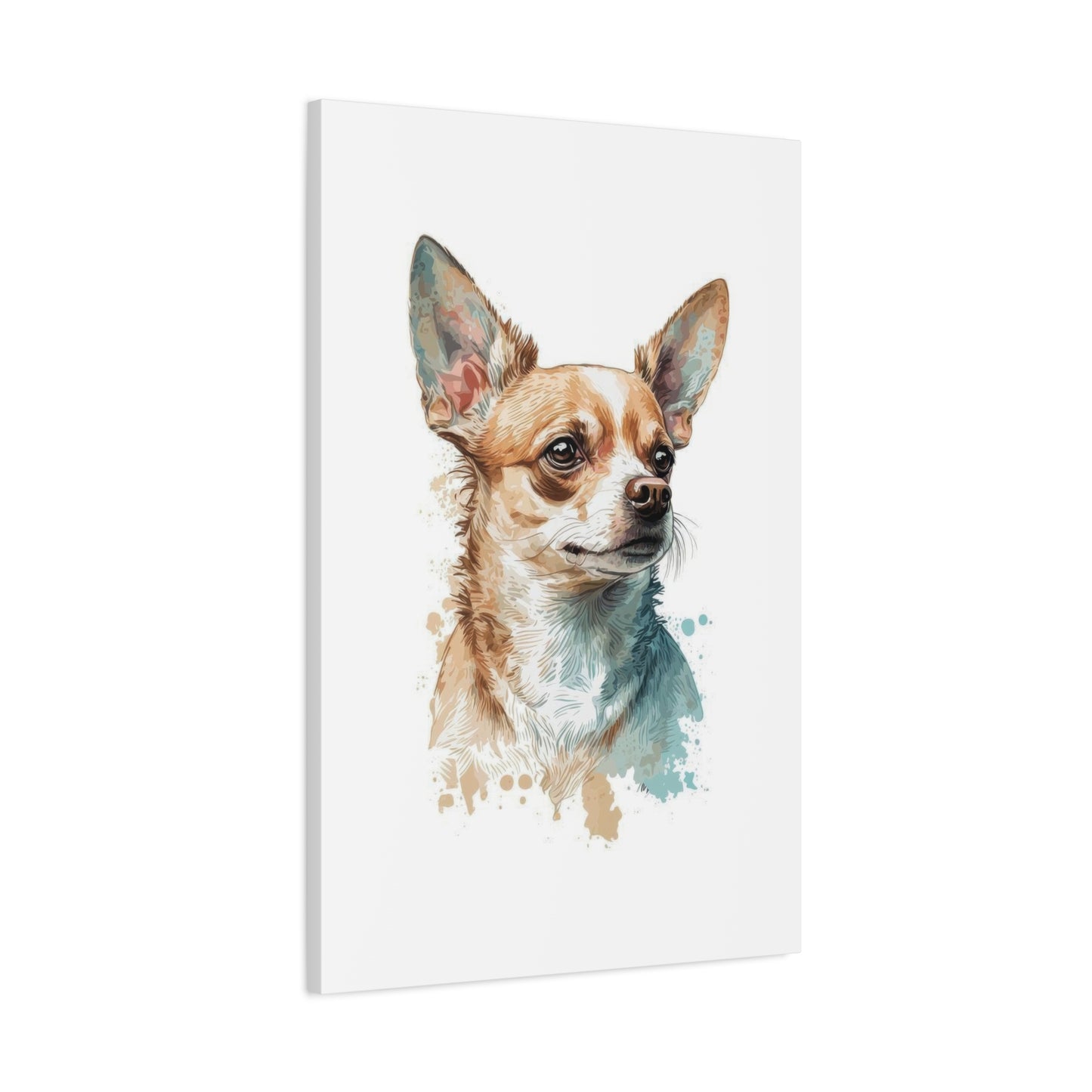 Chihuahua Portrait Dog Wall Art & Canvas Prints