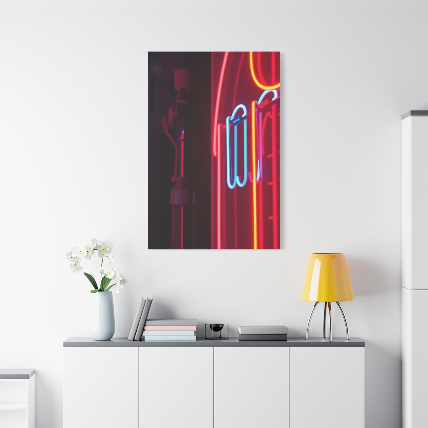 Neon Art Premium Canvas 19 Wall Art & Canvas Print