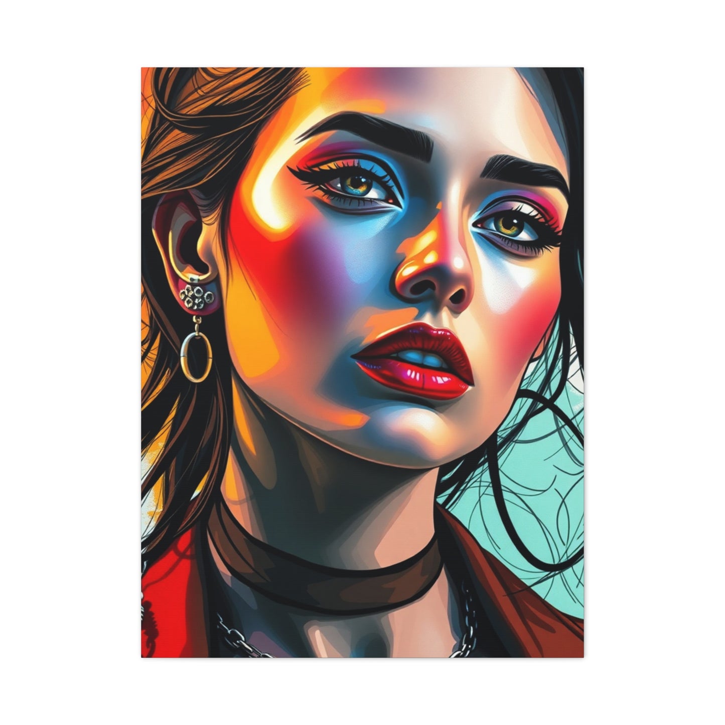 Fashion Illustration & Drawings Art Canvas Art 5 Wall Art & Canvas Print