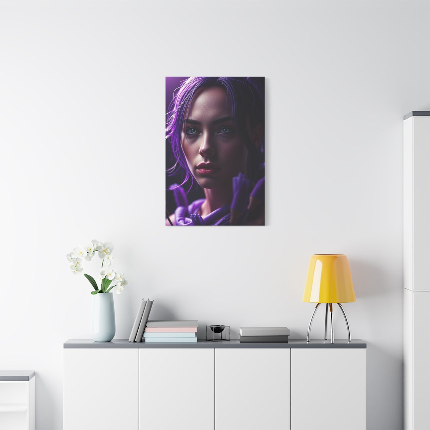 Majestic Amethyst Canvas Wall Art & Canvas Print