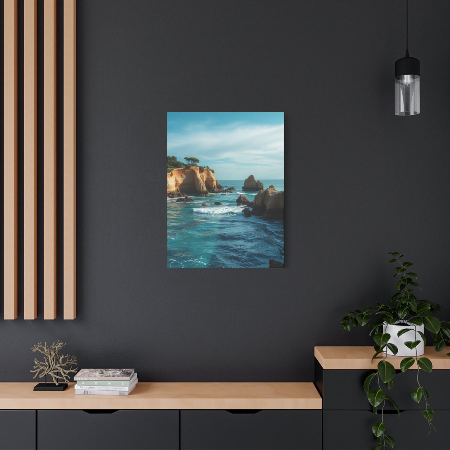 Luminous Coastal Vistas Wall Art & Canvas Print