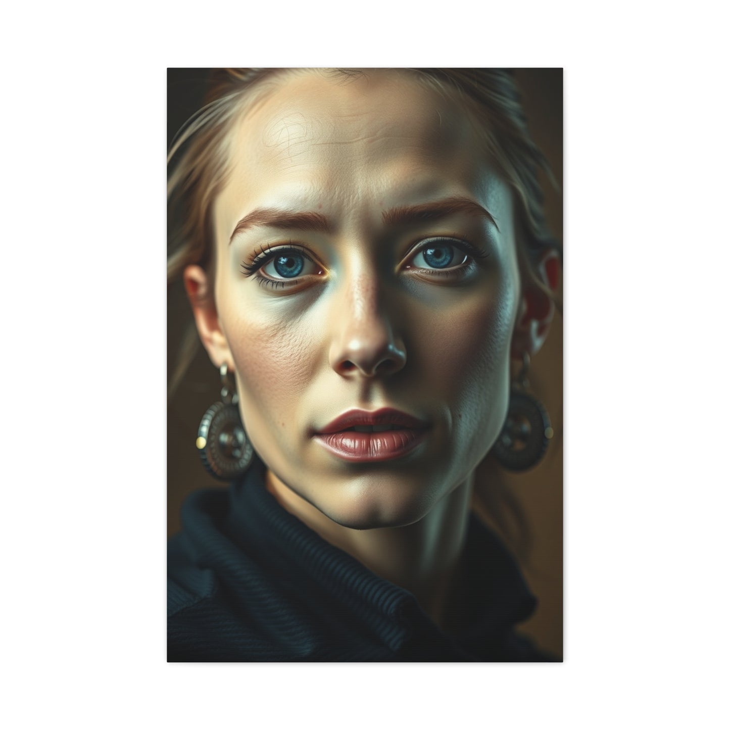 Graceful Profile Elegance Wall Art & Canvas Print