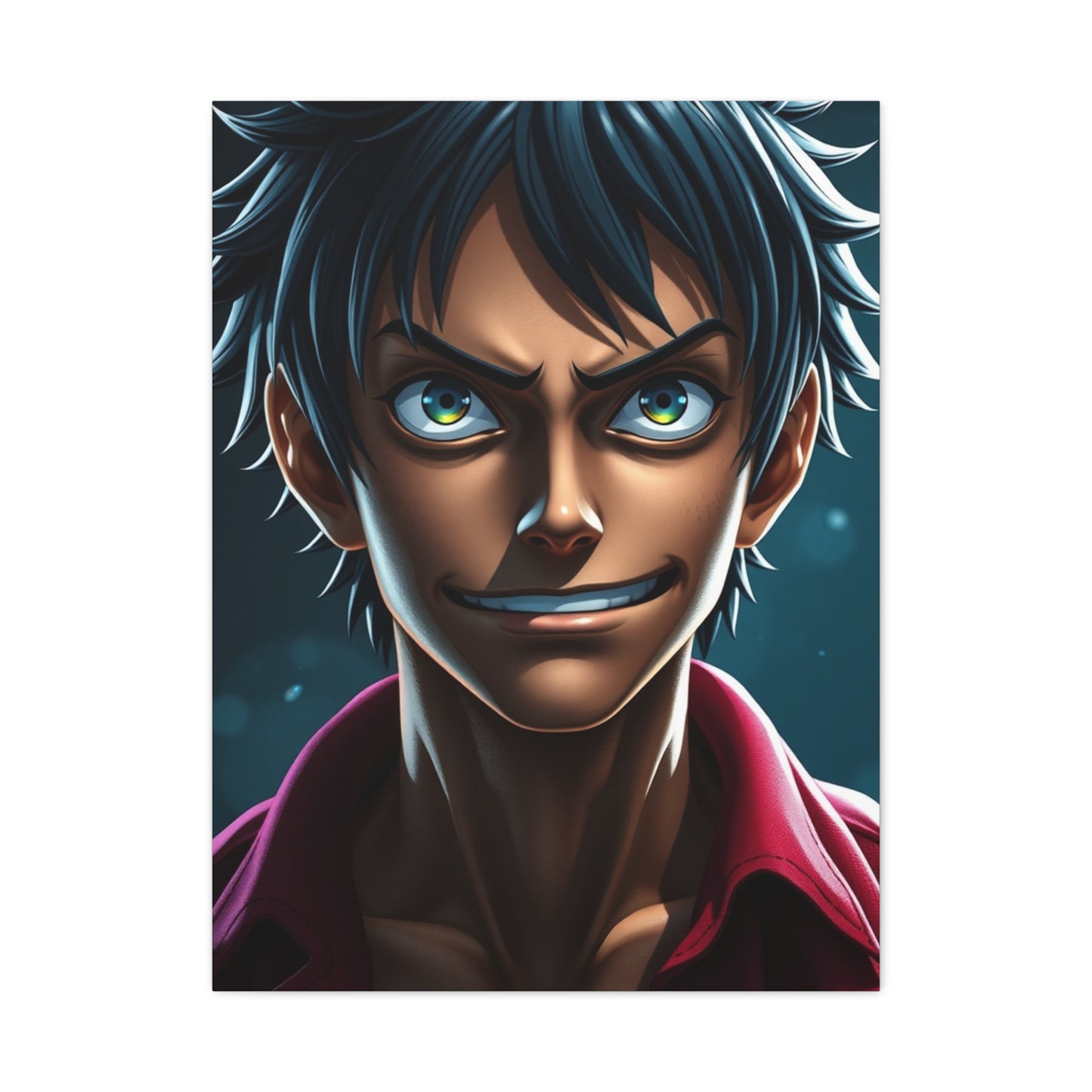 Monkey D. Luffy Art Canvas Art 3 Wall Art & Canvas Print