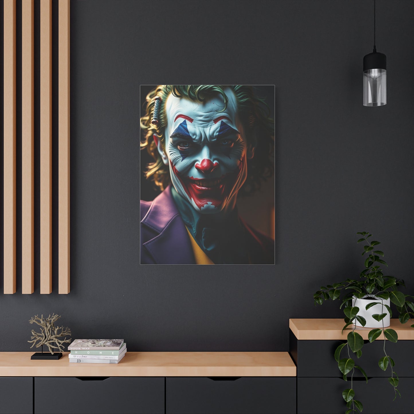 The Joker Art Canvas Art 1 Wall Art & Canvas Print