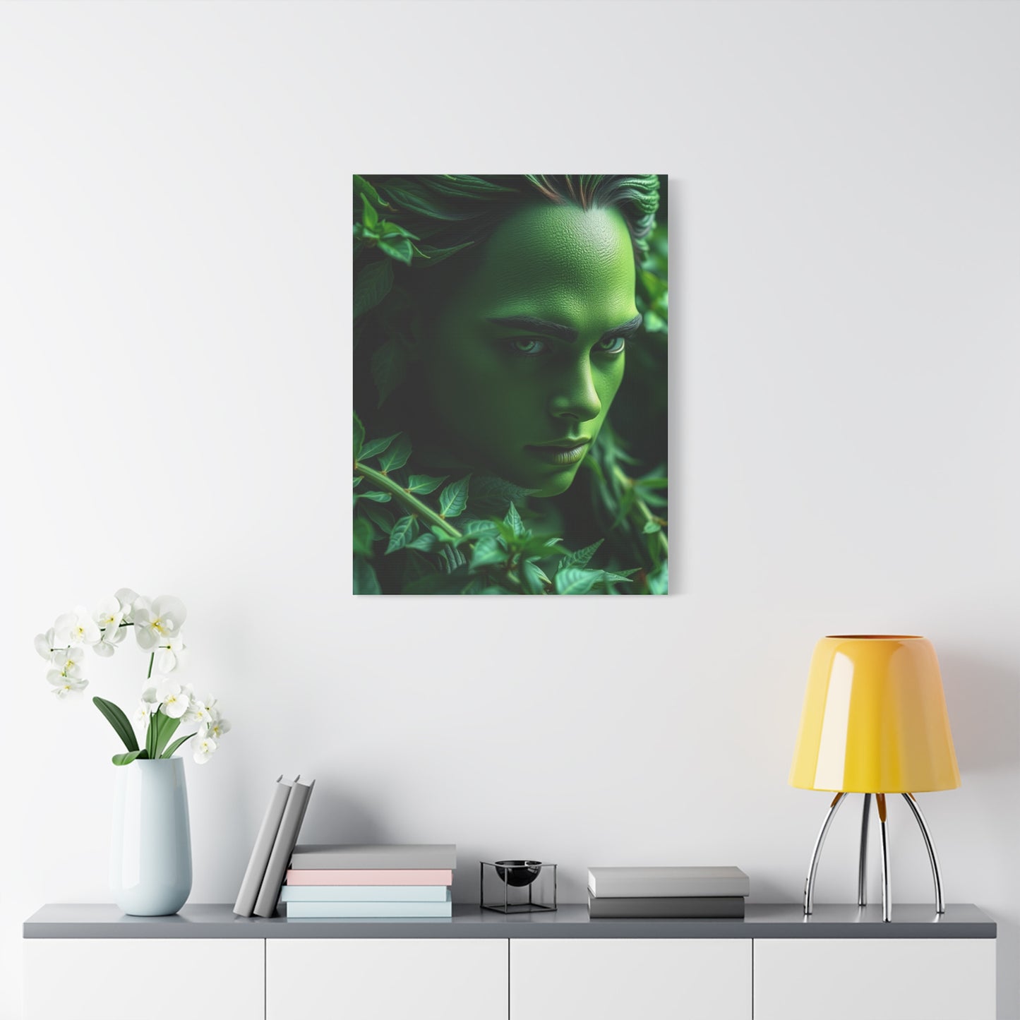 Verdant Elegance Canvas Wall Art & Canvas Print