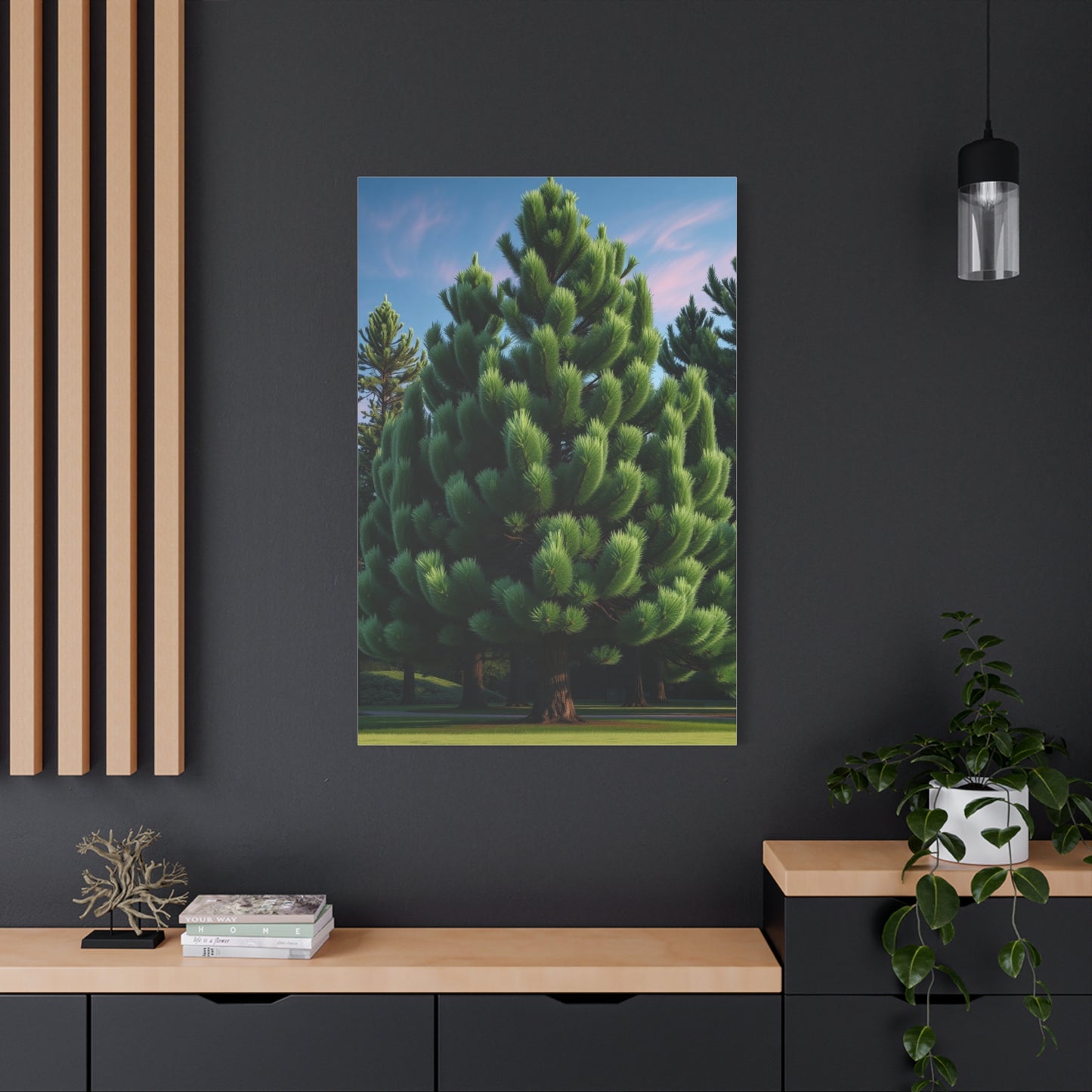 Pine Tree Art Supreme Gallery Wall Art & Canvas Print