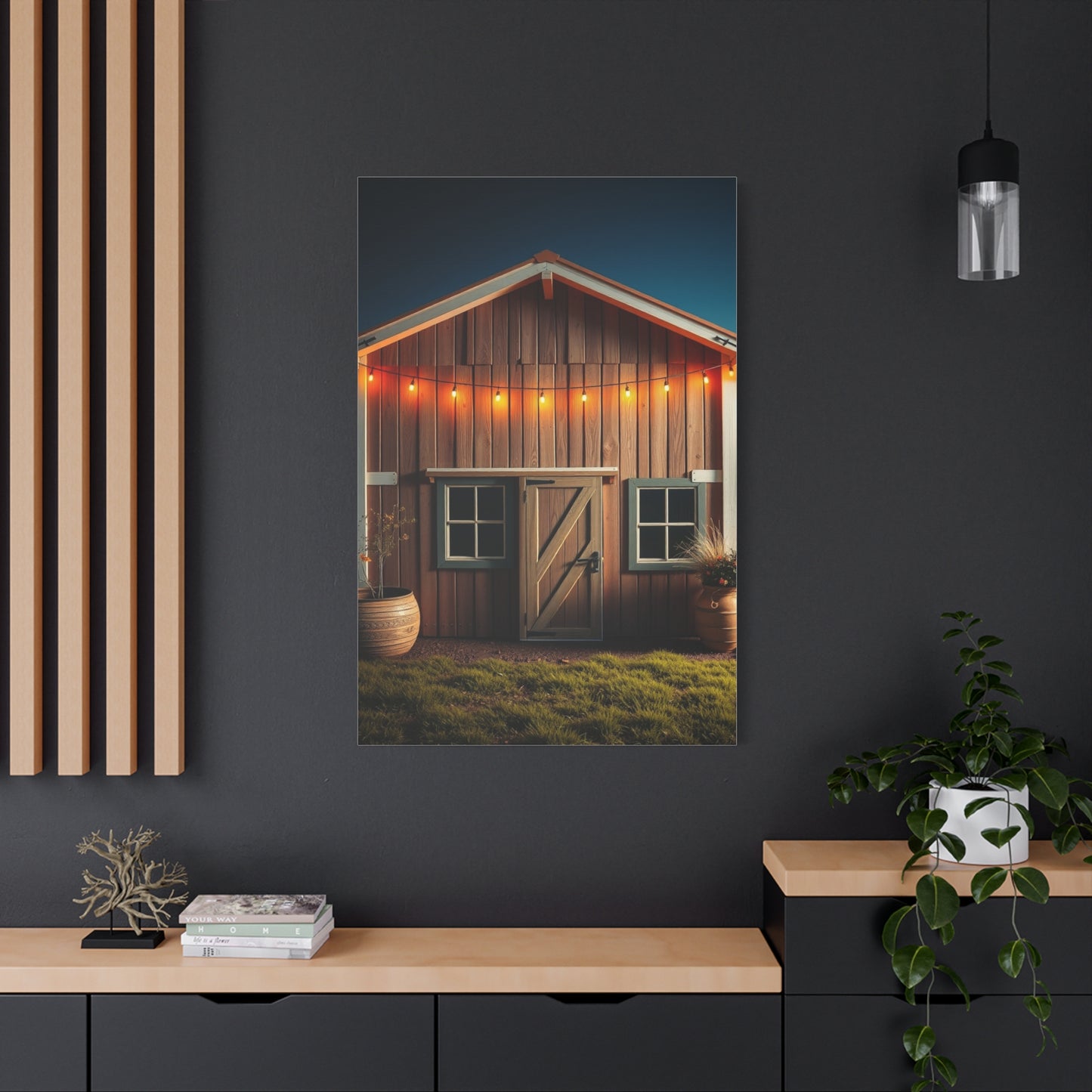 Idyllic Homestead Masterpiece Wall Art & Canvas Print