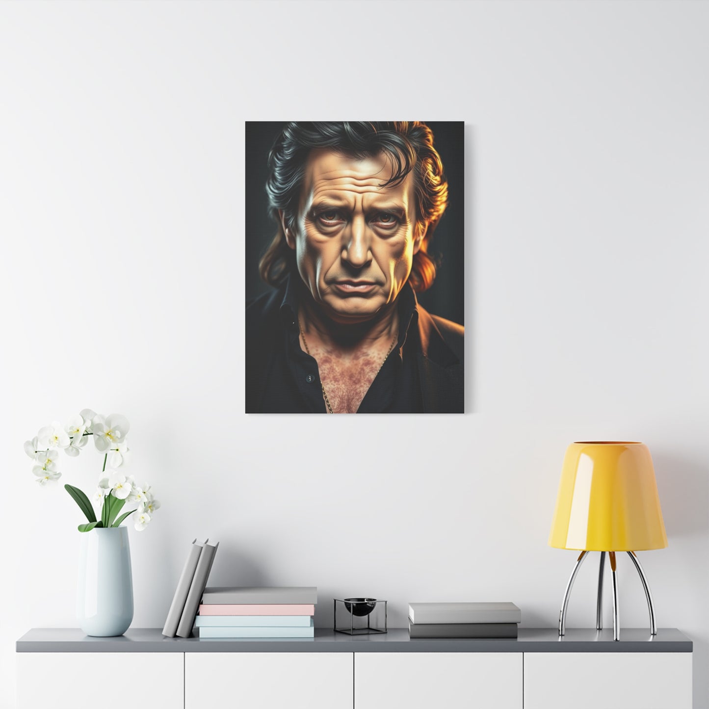 Johnny Cash Art Canvas Art 2 Wall Art & Canvas Print