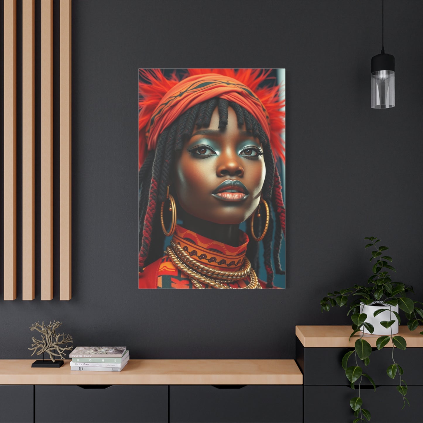 Supreme Afrofuturism Art Collection Wall Art & Canvas Print