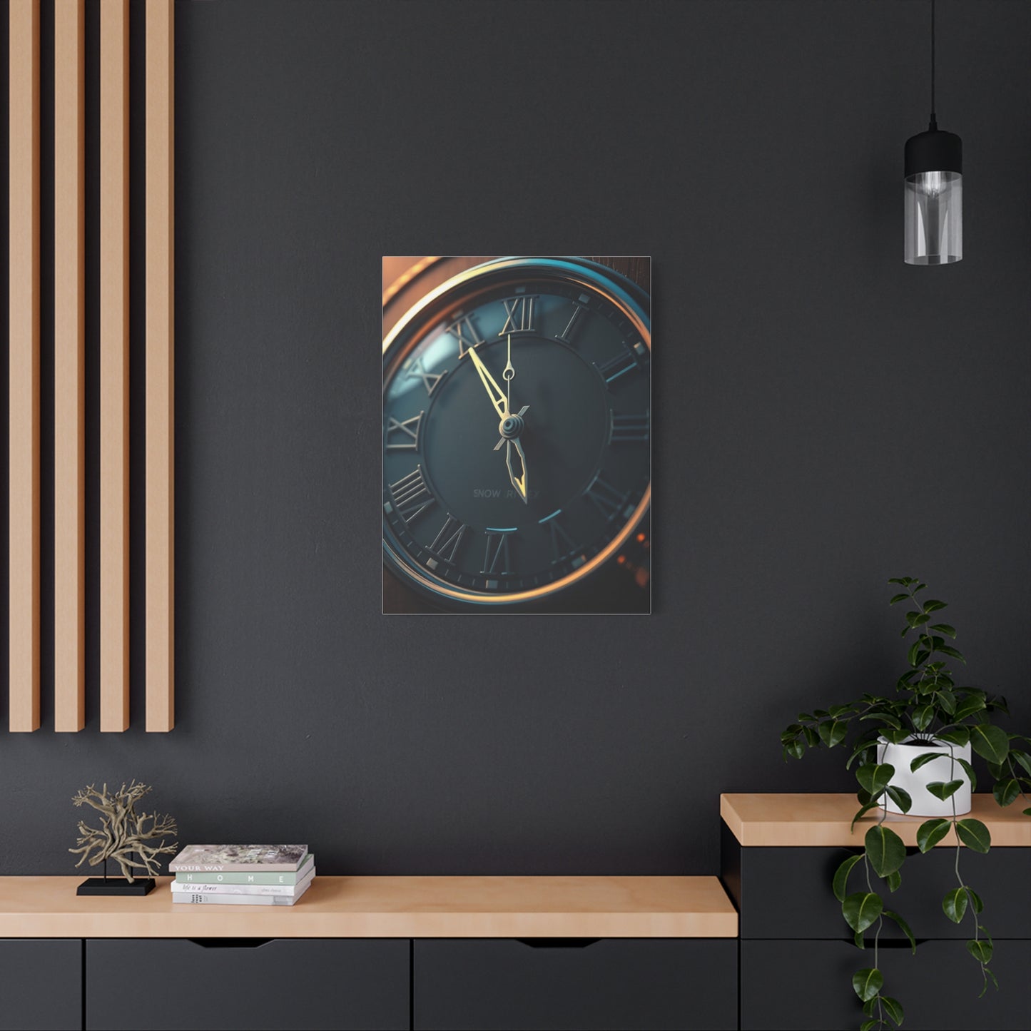Clock Art Canvas Art 1 Wall Art & Canvas Print