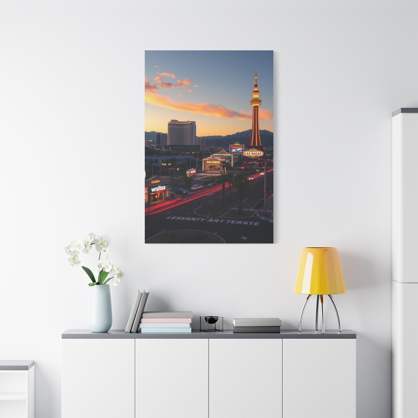 Las Vagas Art Canvas Art 4 Wall Art & Canvas Print