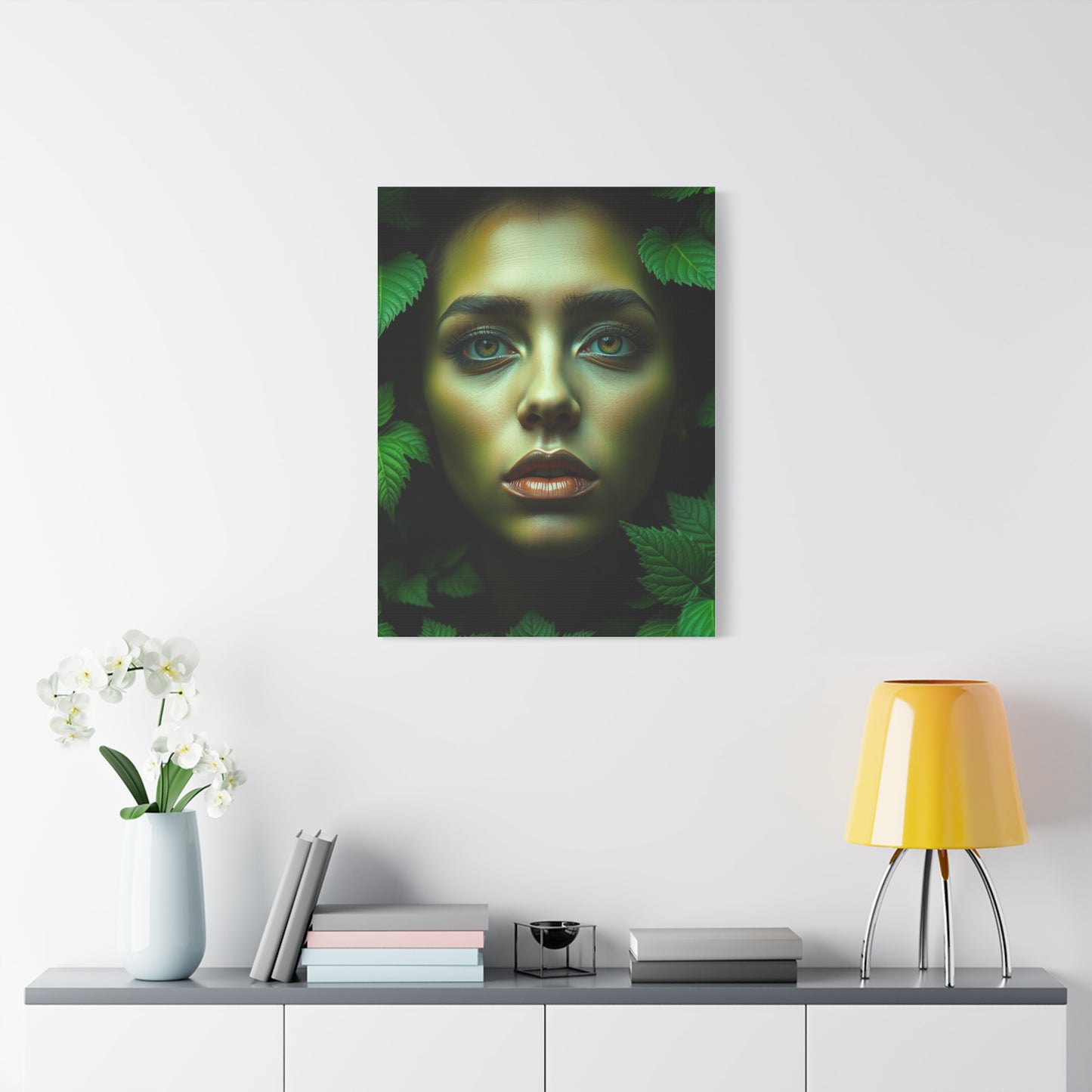 Sage Elegance Painting Wall Art & Canvas Print