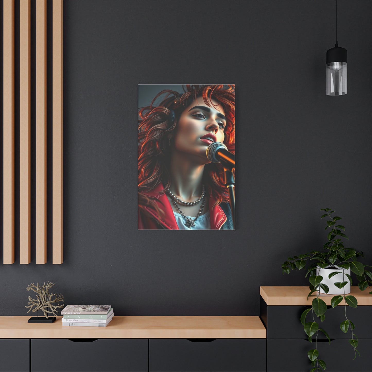 Vibrant Crescendo Display wall art & canvas print