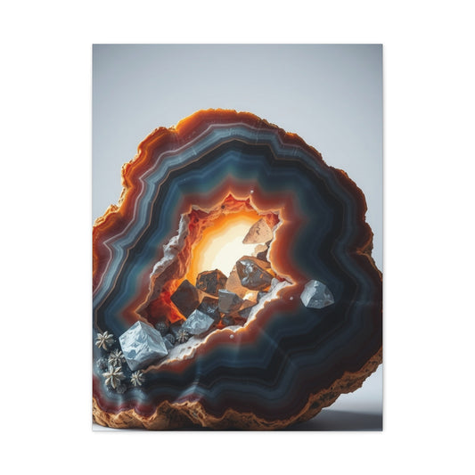 Supreme Art Agates, Geodes & Minerals Collection Wall Art & Canvas Print