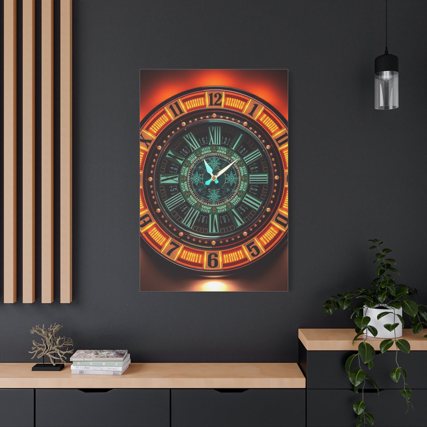 Clock Art Luxury Canvas Wall Art & Canvas Print